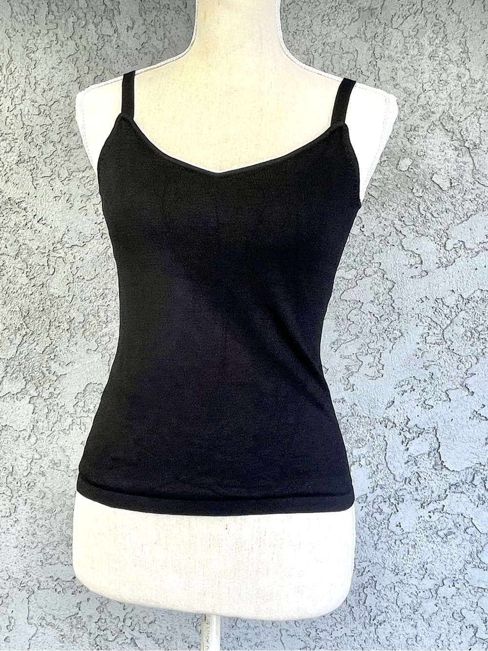 Ann Taylor Silk Blend Cami 142374 Knit Stretch Size XS